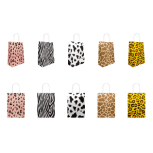 Ukrasna kesa S OPTIMUM Animal print 1kom