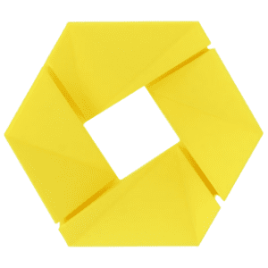 3DJAKE ecoPLA 1,75 mm CMYK Žuta 3D filament