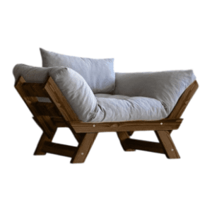 Baštenska fotelja HANAH HOME Garden braon-siva
