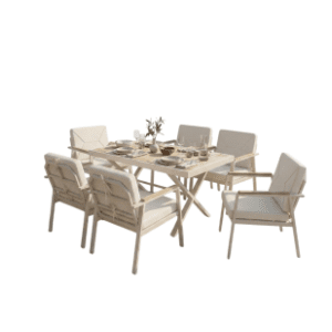 Baštenska garnitura HANAH HOME Monte Cream