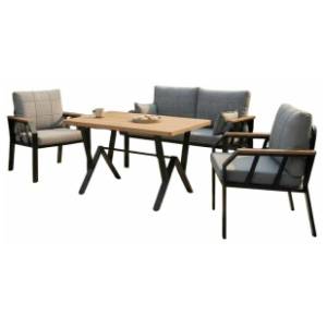 Baštenska garnitura HANAH HOME Nergiz grey