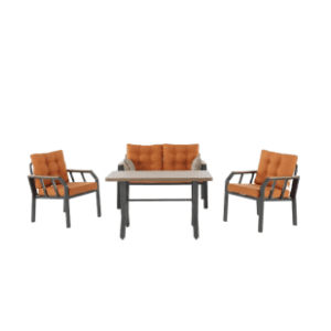 Baštenska garnitura HANAH HOME Nergiz orange