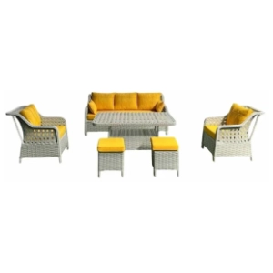 Baštenska garnitura HANAH HOME Rondi yellow