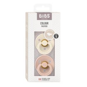 BIBS duda Anatomical ivory & blush (0-6m) 2kom