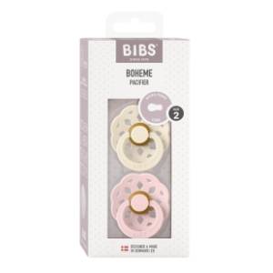 BIBS duda Boheme ivory & blossom (0-6m) 2kom