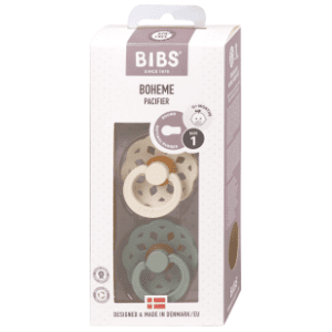BIBS laža Boheme ivory & sage (0-6m) 2kom