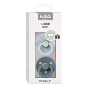 BIBS laža Symmetrical baby blue (6-18m) 2kom