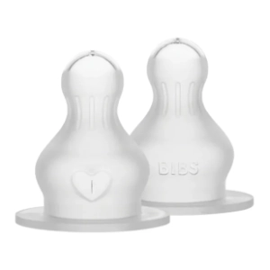 BIBS silikonska cucla za flašicu protok S 2kom