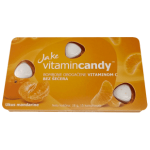 Bombone JAKE Vitamin candy mandarina 18g
