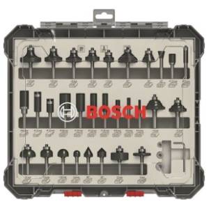 BOSCH 30-delni set glodala 2607017474