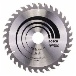 BOSCH Optiline Wood list testere 184mm 2608640611