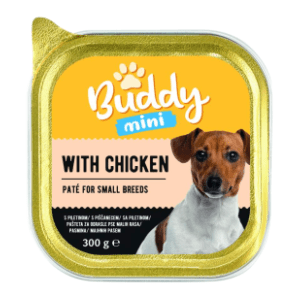 BUDDY pašteta za pse piletina 300g