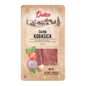 Čajna kobasica DELISO slajs 200g