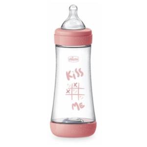 CHICCO flašica za bebe P5 300ml roze
