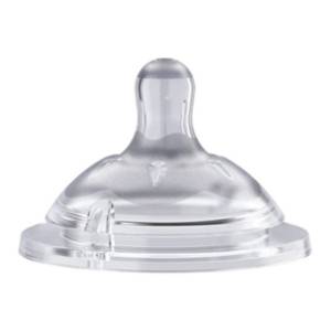 CHICCO Naturalfeeling silikonska cucla (6m+) 2kom