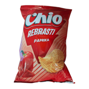 Čips CHIO rebrasti paprika 80g