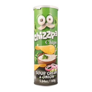Čips CHIZZPA sour cream and onion 160g