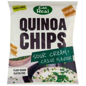 Čips EAT REAL kinoa vlašac i kiseli krem 40g