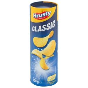 Čips HRUSTY classic slani u tubi 100g