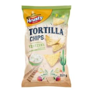 Čips HRUSTY tortilja tzatziki 150g