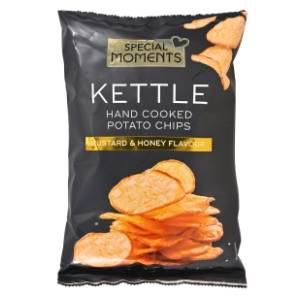 Čips SPECIAL MOMENTS Kettle med i senf 100g