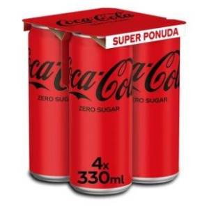 COCA COLA Zero 4x330ml