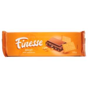 Čokolada FINESSE mlečna sa keksom 220g