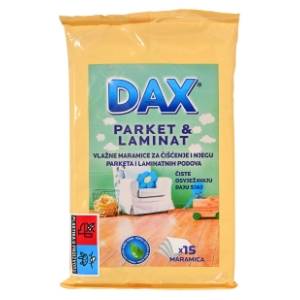 Vlažne maramice DAX za čišćenje parketa i laminata 15kom