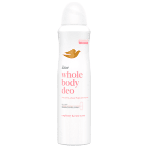 Dezodorans DOVE Whole body malina i ruža 150ml