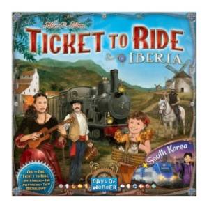 Društvena igra Ticket to ride Iberia and South Korea