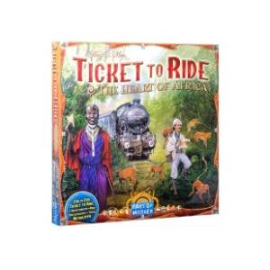 Društvena igra Ticket To Ride The Heart Of Africa ASMODEE