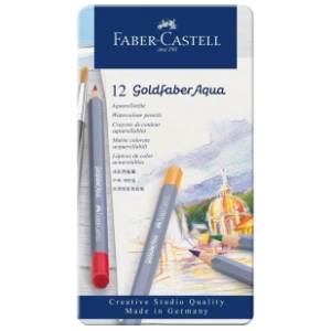 Drvene boje FABER CASTELL goldfaber aqua 12kom