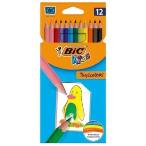 Drvene bojice BIC kids tropicolors 12kom