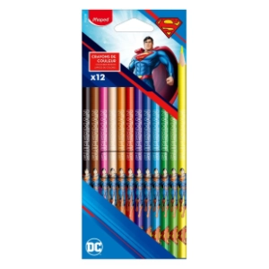 Drvene bojice MAPED superman 12kom