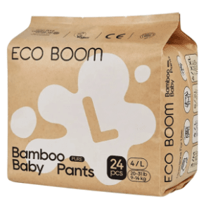 ECO BOOM pelene gaćice biorazgradive L 24kom