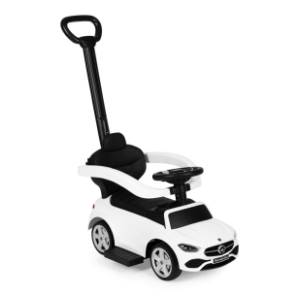 ECO TOYS guralica sa ručkom Mercedes C class bela
