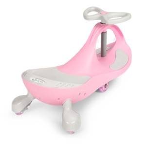 ECO TOYS guralica sa LED točkovima Wiggle roze