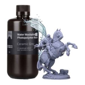 ELEGOO Water Washable 1kg Ceramic Grey resin za 3D štampač