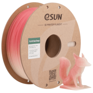 eSUN PLA-UV 1,75 mm Color Change Red 3D filament