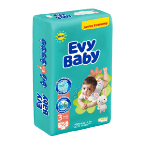 EVY BABY pelene jumbo 3 midi 56kom
