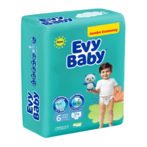 EVY BABY pelene jumbo 6 XL 40kom