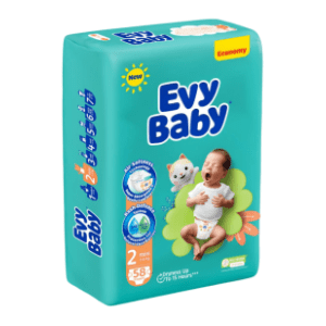 EVY BABY pelene twin 2 mini 58kom