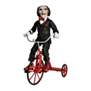 Figura Billy with tricyle Saw NECA