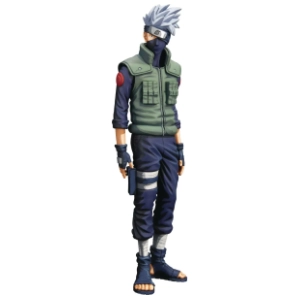 Figura Grandista Kakashi Hatake Naruto Shippuden BANPRESTO