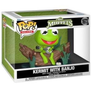 Figura Kermit with Banjo The Muppets deluxe FUNKO