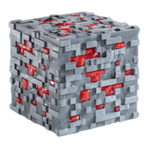 Figura Redstone Ore Cube replika Minecraft NOBLE COLLECTION