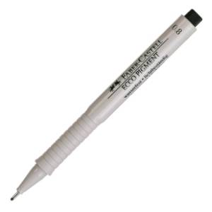 Flomaster FABER CASTELL eco pigment 0,8mm