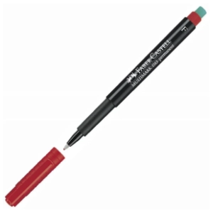Flomaster FABER CASTELL ohp 0,6mm crveni