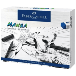 Flomasteri FABER CASTELL Manga pitt art pen set starter
