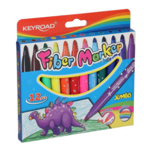 Flomasteri KEYROAD jumbo 12kom
